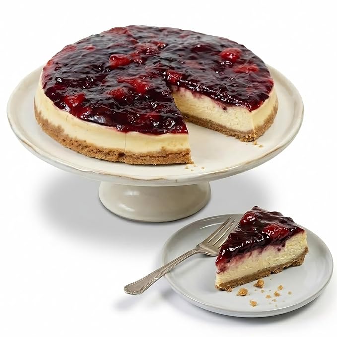 Gâteau au fromage cerise sans gluten Andy Anand 9" - Délice crémeux