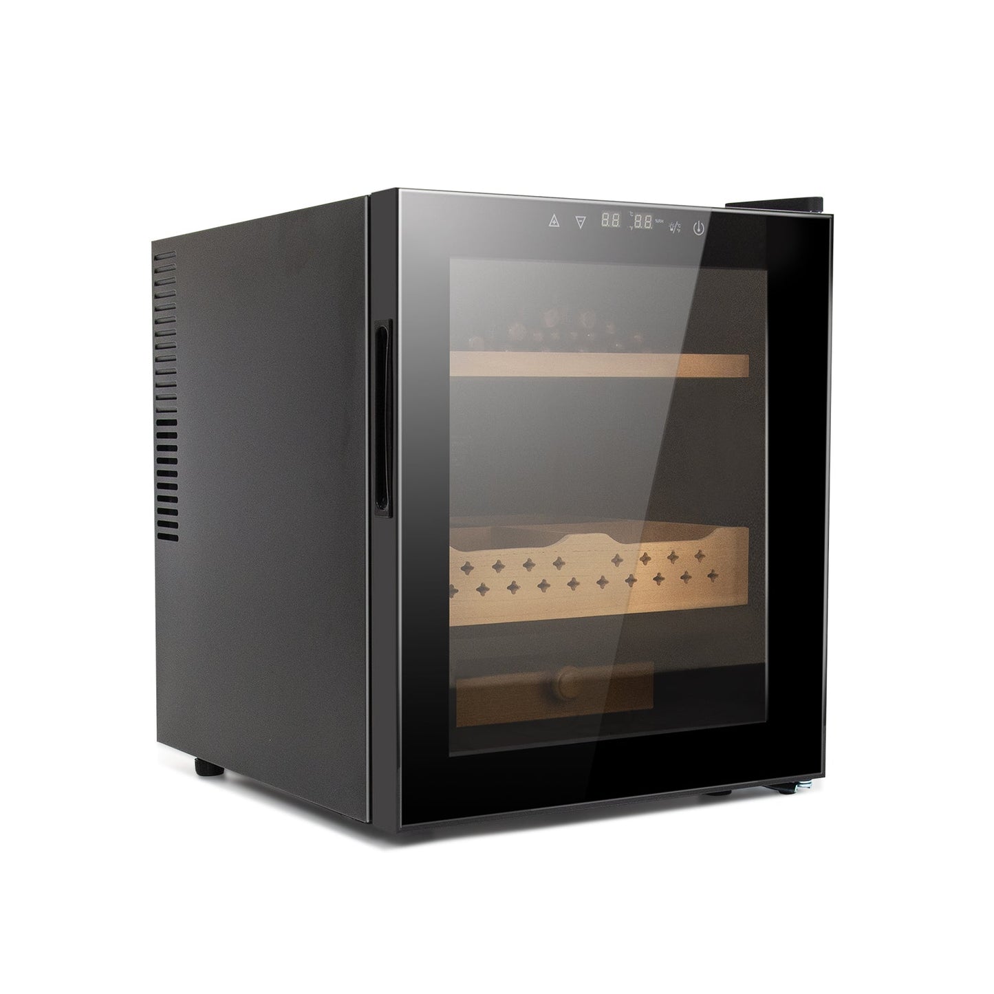 50L Cigar Humidors with 3-IN-1 Cooling, Heating & Humidity Control, 250 Counts Capacity Cigar Humidor Humidifiers with Constant Temperature Controller - Korvel