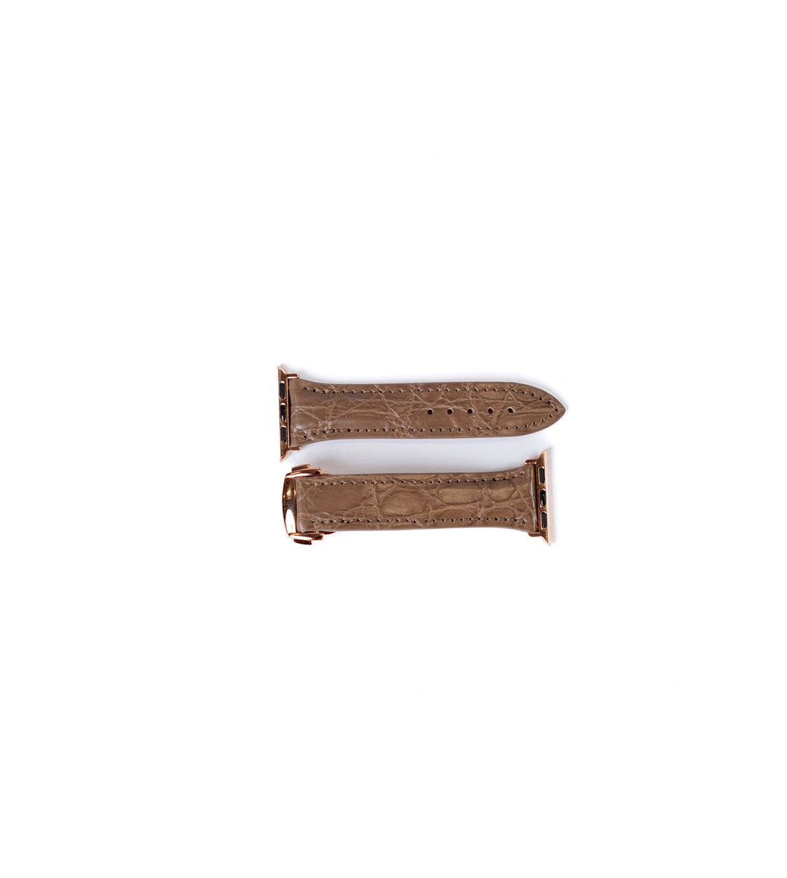 Bracelet Apple Watch Alligator Mat Sage