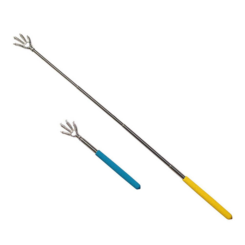 Durable Bear Claw Stainless Steel Back Scratcher Telescopic Extendable Massager Convenient Claw Telescopic Ultimate Massager - Korvel