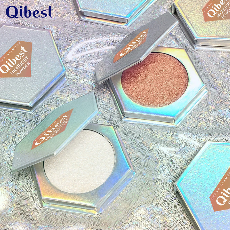 Poudre Illuminatrice Haute Brillance QIBEST - Éclat Diamant