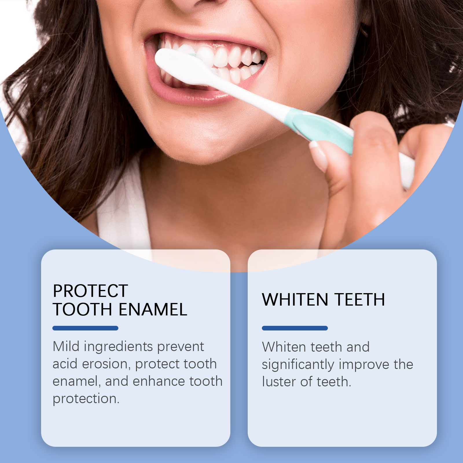Oral Care Toothpaste, Brightening Clean Teeth Yellow Stains Odor Care For Gums Care Toothpaste - Korvel
