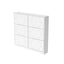 Shoe Storage Cabinet for Entryway, 6 Tiers Shoe Organizer with Carved Panels Vertical Shoe Cabinet for Front Door Entrance - Korvel