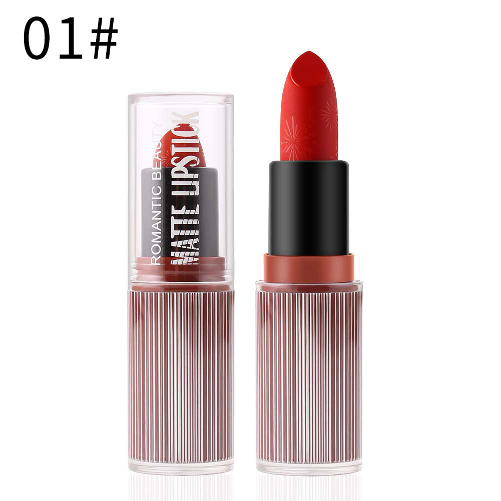 Romantic Beauty Transparent Tube Printed Lipstick Is Waterproof And Not Easy To Touch Cup Multi-Color Lip Gloss - Korvel