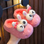 Autumn and winter baby cotton slippers for boys and girls, warm and plush bag with cotton cover and waterproof large, medium, and small children cotton slippers - Korvel