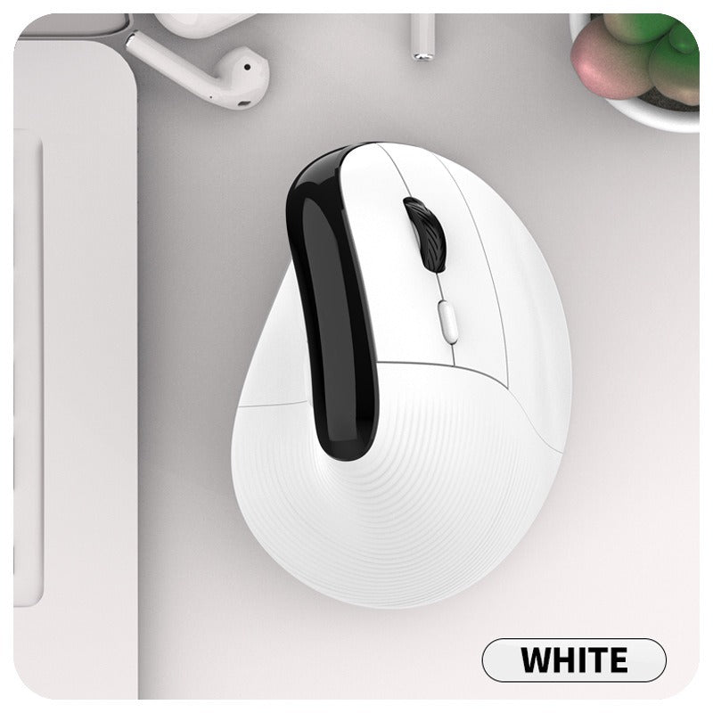 Ratón Vertical Inalámbrico Bluetooth - Modo Dual Silencioso para Uso en Oficina