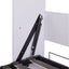 Twin Size Murphy Bed Wall Bed with Sofa and Shelves - White