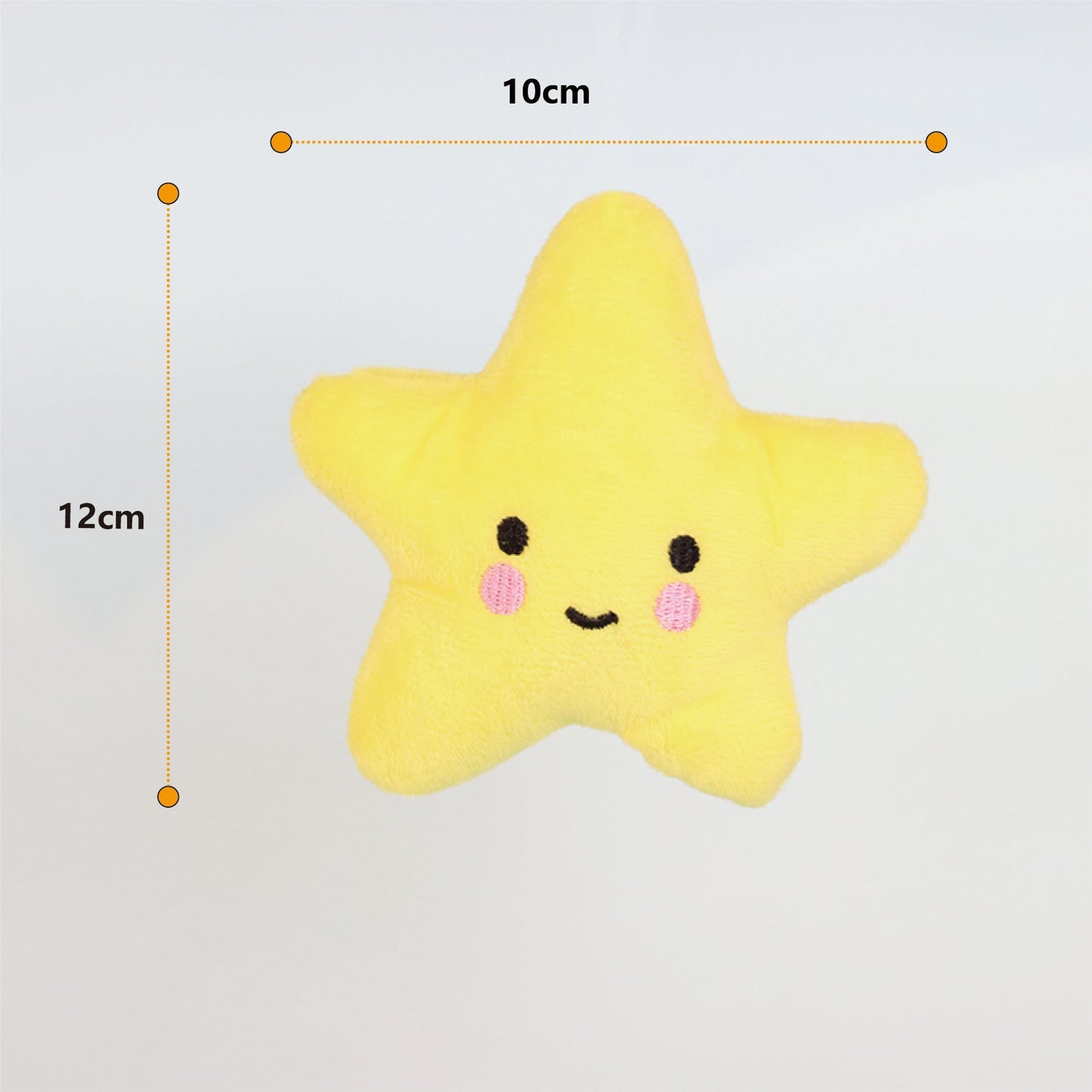 Juguete de Peluche Squeaky para Perros Pequeños y Medianos