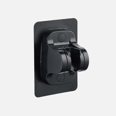Shower base bracket bathroom no drilling adjustable suction cup mobile hook shower head rotating suction cup - Korvel