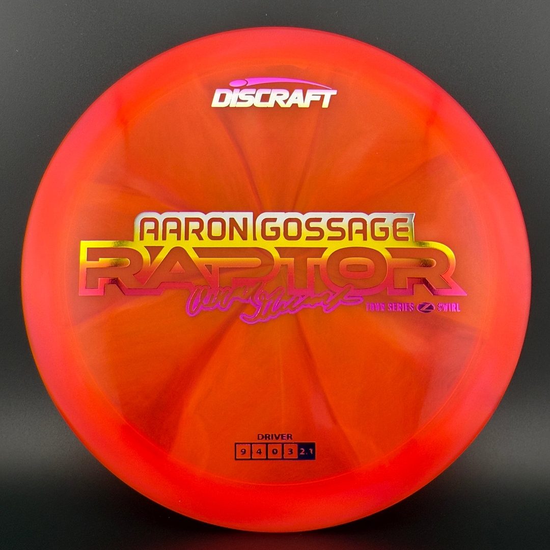 Z Swirl Raptor - Aaron Gossage 2025 Tour Series Disc