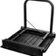 Heavy-Duty Folding Tailgate Step & Seat Platform for Trucks - 300 lbs Capacity - Durable Black Finish - Korvel