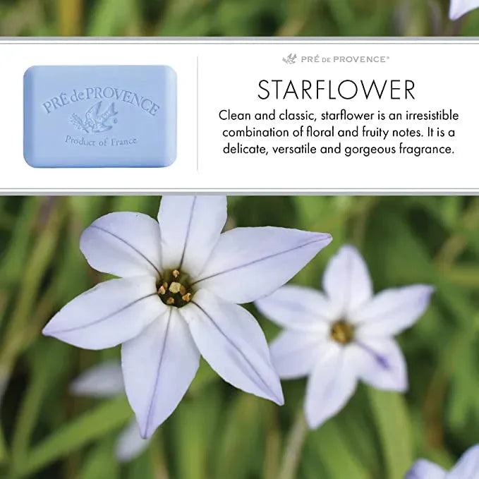 Pre De Provence Starflower Shea Butter Enriched Soap 150g