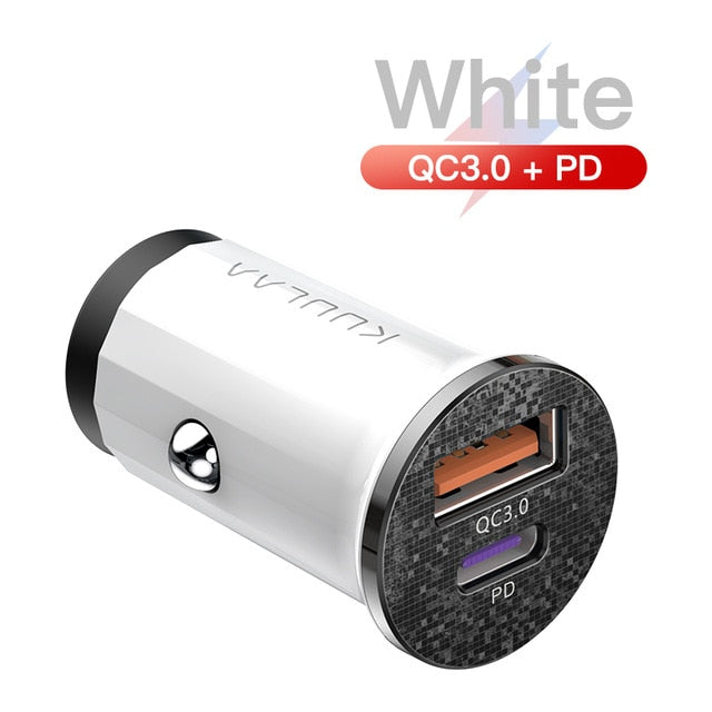 Chargeur de voiture KUULAA Quick Charge 4.0 48W pour appareils mobiles