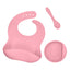 Premium Silicone Baby Feeding Set - 3-Piece Tableware