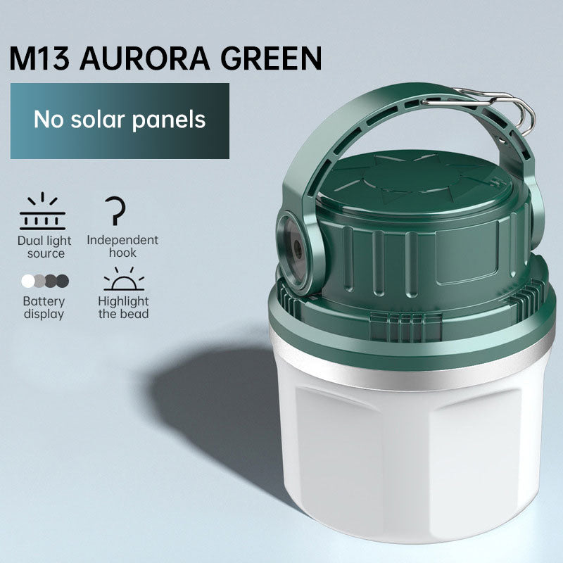 Outdoor Camping Light Solar Charging Camping Light LED Bulb Household Emergency Light - Korvel