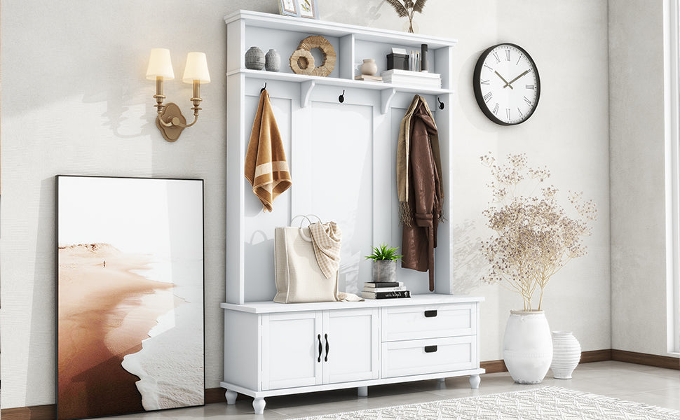 Armoire d'entrée moderne ON-TREND avec cabinet de rangement et tiroirs