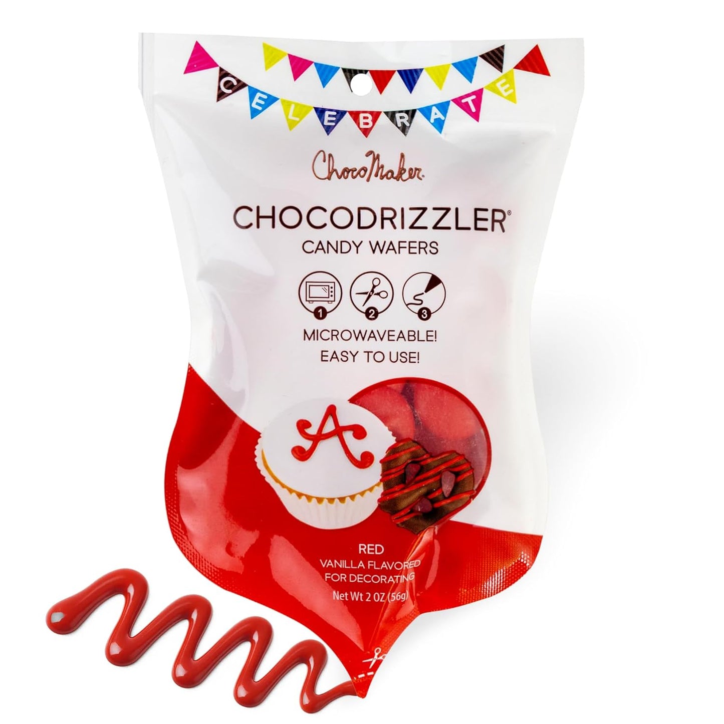 Wafers de Caramelo con Chocolate para Rociar - Bolsa Microondas (Caja de 12)