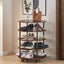 4-Tier Revolving Shoe Rack Storage Organizer