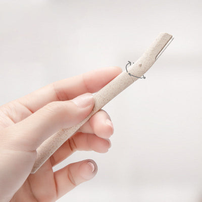 2 Pcs Eyebrow Trimmer Set Macro Safety Eyebrow Razor Ladies Eyebrow Shaver Shaved Eyebrow Knife Beauty Tool - Korvel