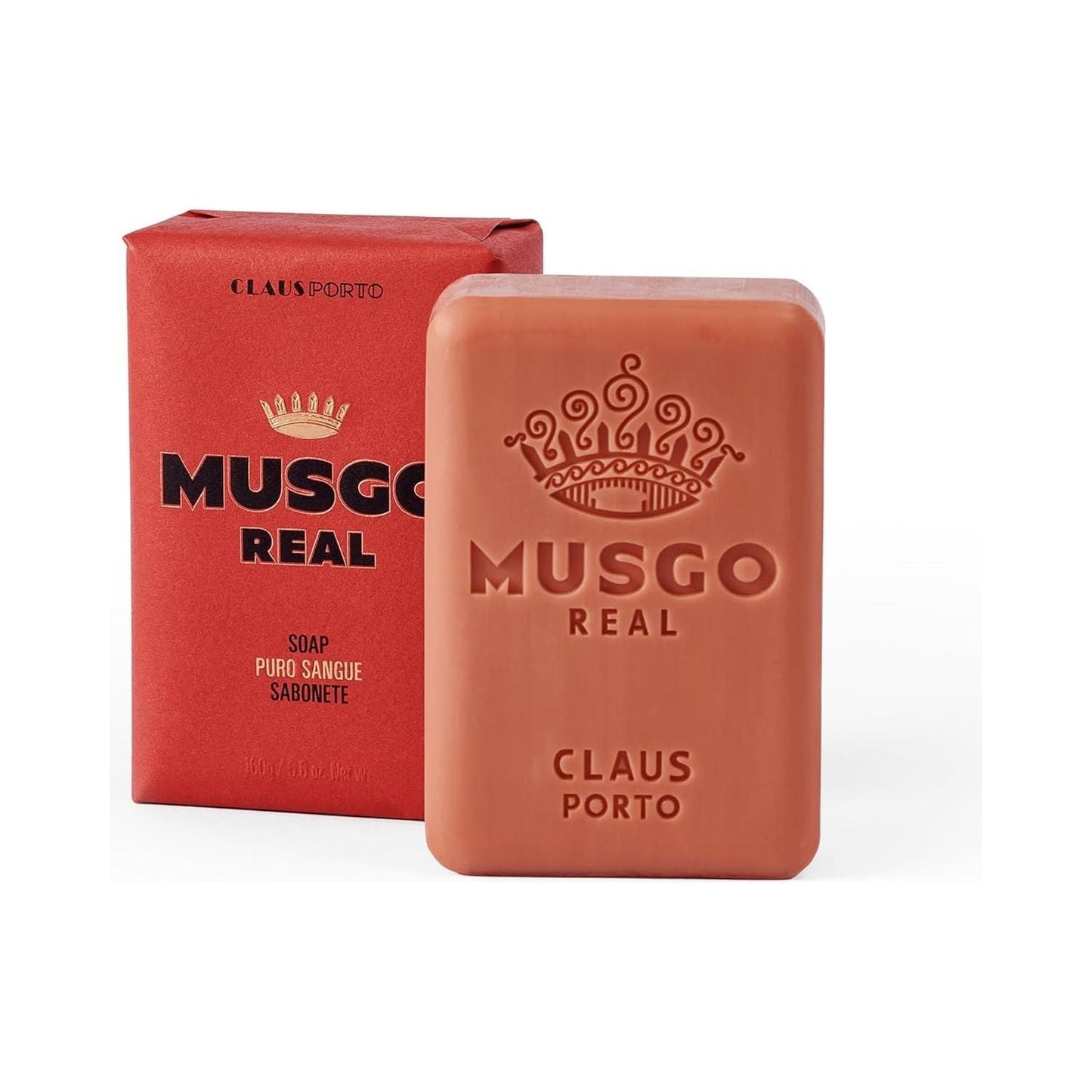 Jabón Corporal Claus Porto Musgo Real Puro Sangue 5.6 Oz