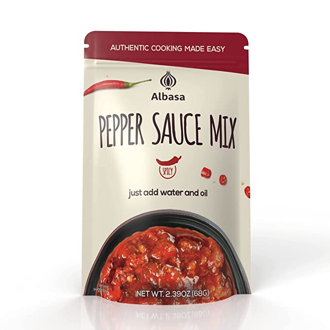 Albasa Pepper Sauce Mix – Spicy West African Dip & Marinade - Korvel