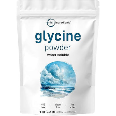 Premium Glycine Powder - 1000g USP Grade
