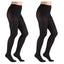 Medias Pantyhose de Compresión Firme Truform 1756 - Negro, Grande