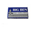 Lames de rasoir Big Ben Super Stainless - Pack de 20x5