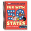 Explore the 50 States: A Fun-Filled Activity Book for Kids about the United States (Spiral Bound) - Korvel