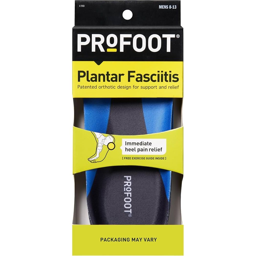 PROFOOT® Supports de voûte plantaire pour hommes - Tailles 8-13 (1 paire)