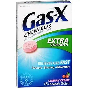 Gas-X Extra Strength Chewable Tablets - Cherry Flavor