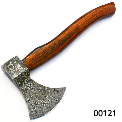 Premium Handmade Damascus Steel Tomahawk - Rosewood Handle - Korvel