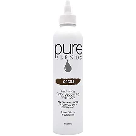 Shampoo hydratant déposant de couleur Pure Blends - Cocoa 8,5 oz