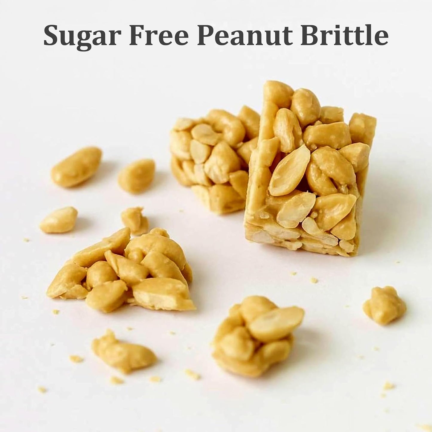 Andy Anand Fait Main Cacahuètes Brittle Sans Sucre - 1 lb
