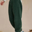Pantalons de survêtement en coton élastique pour hommes