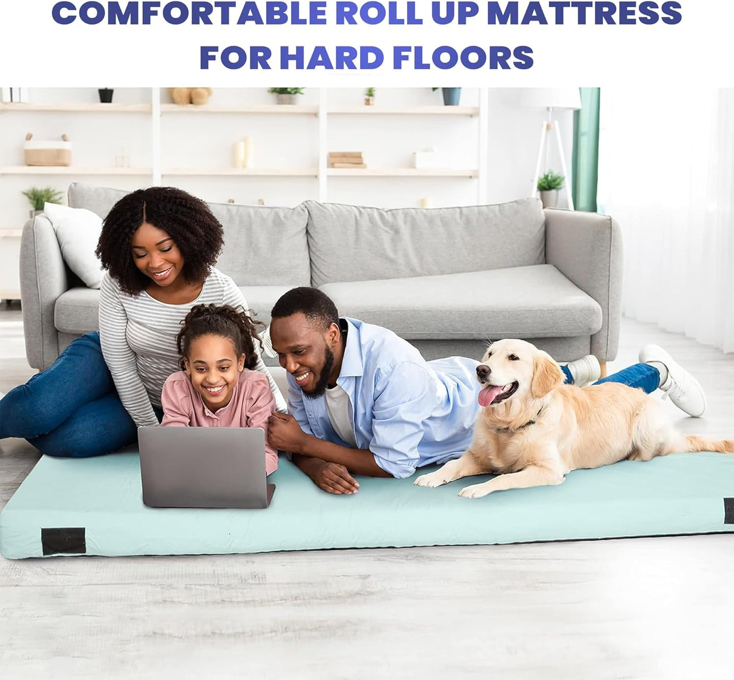 Hazli Ultra Comfort Air-Cell Memory Foam Camping Mattress