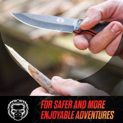 Ultimate Naked Bloodline Survival Knife Gift Set for Adventurers - Korvel