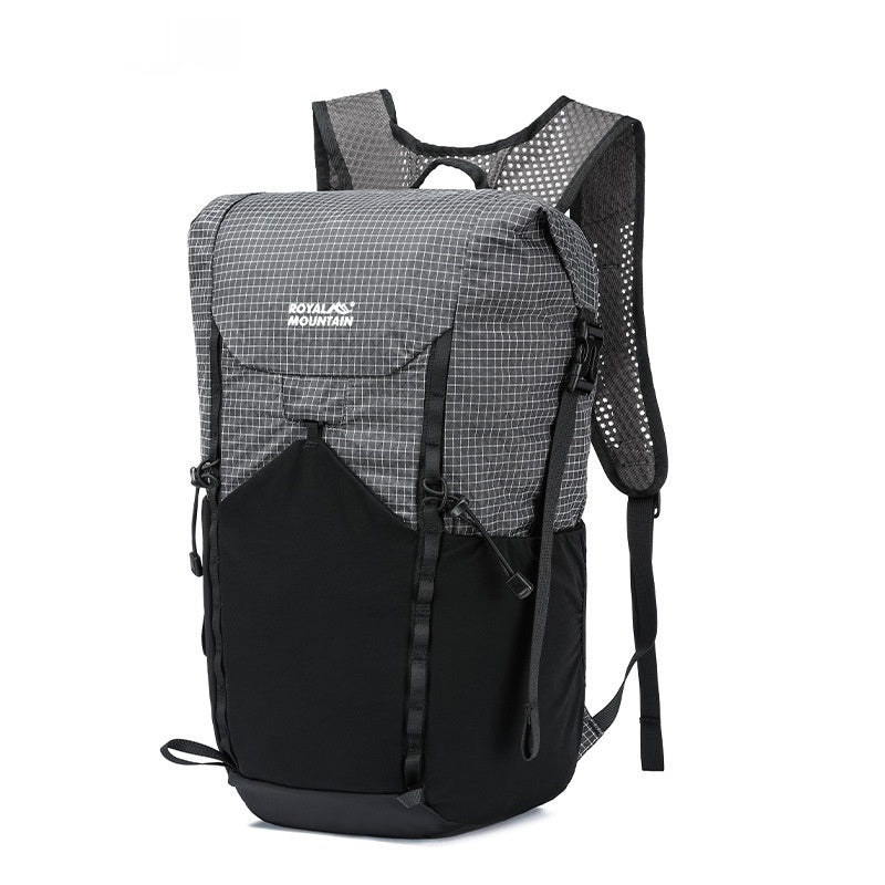 Mochila Plegable Ligera de 25L con Bordes Curvados para Actividades al Aire Libre