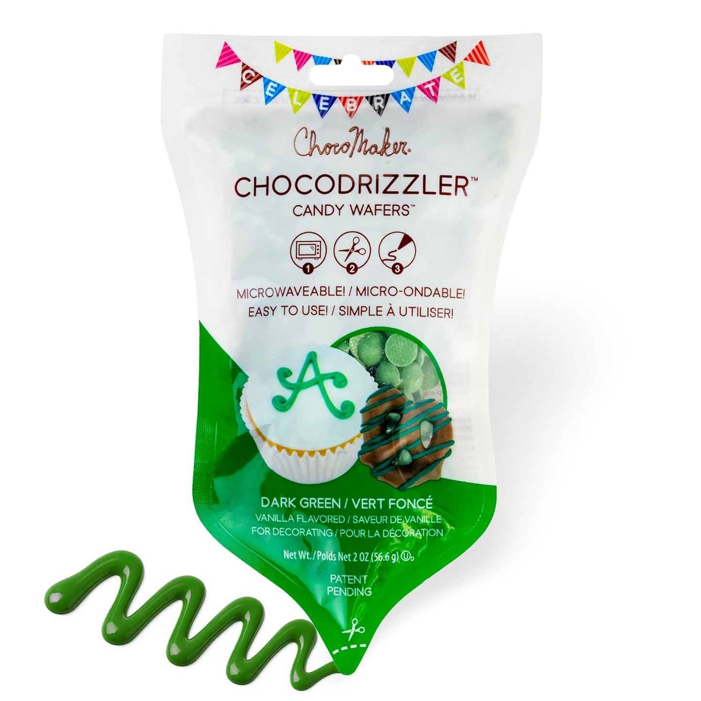 Wafers de Caramelo con Chocolate para Rociar - Bolsa Microondas (Caja de 12)