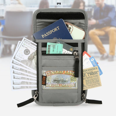 Multi-functional Travel Passport Bag