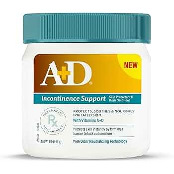 A+D Protector de Piel y Ungüento para Erupciones por Incontinencia, 16 oz