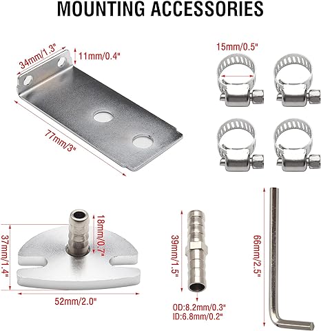 Megan Racing 3:1 Fuel Pressure Regulator Red V2