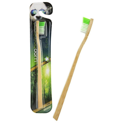 Brosse à dents en bambou moyen Woobamboo
