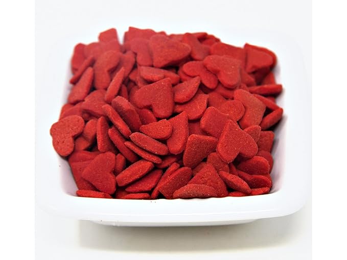Red Heart Shapes - Various Styles for Baking