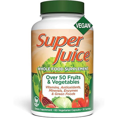 Super Juice Capsules - 60 Fruits and Veggies Blend