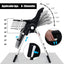 Silla alta ajustable 4 en 1 y asiento elevador - Negro