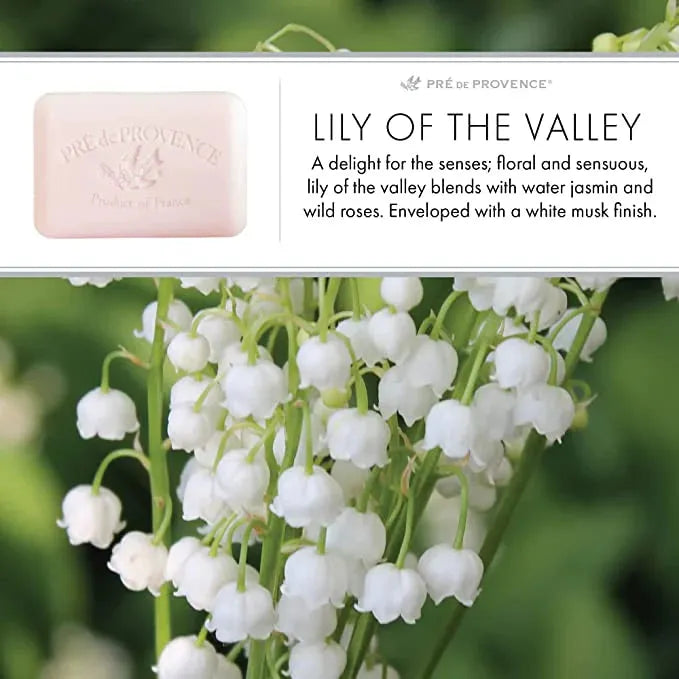 Pre De Provence Lily Of The Valley Shea Butter Soap 150g