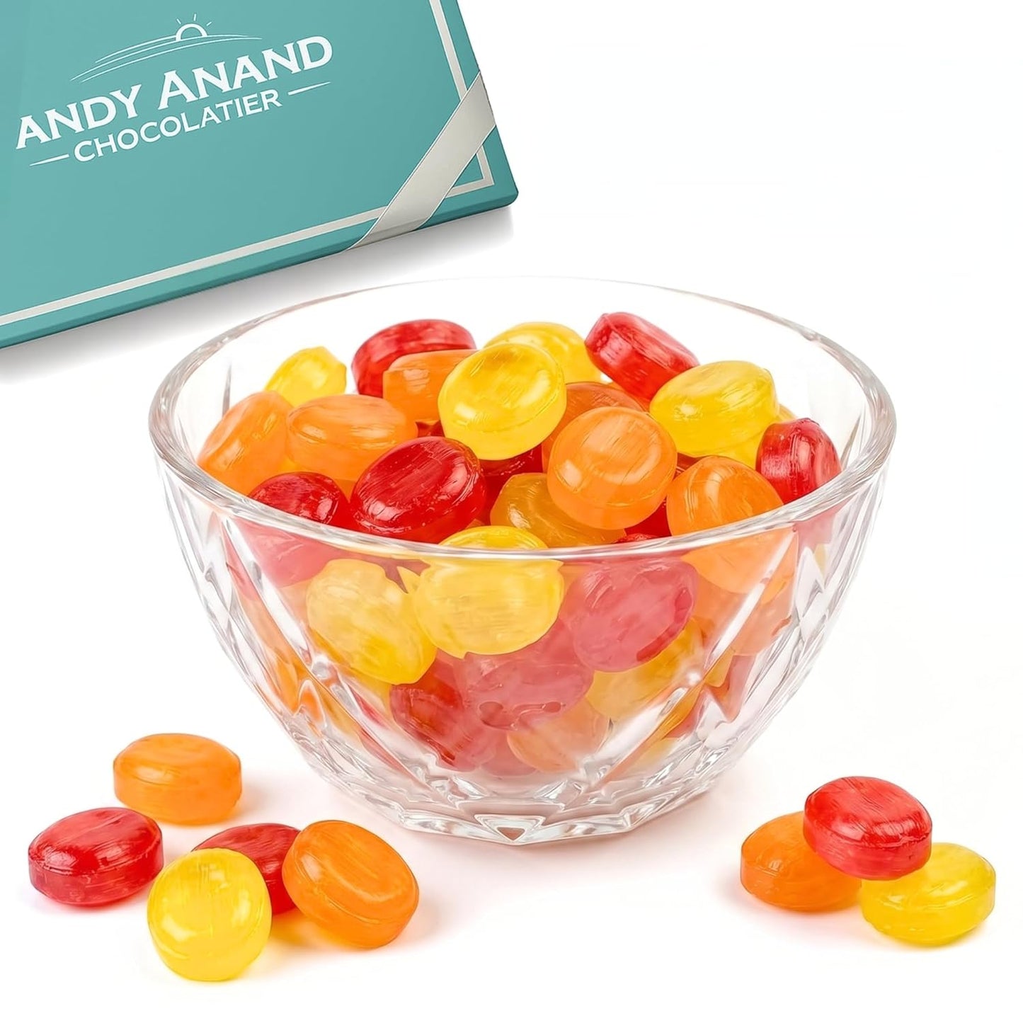 Caramelo Tropical Sin Azúcar Andy Anand - 40 Unidades