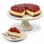 Tarta de Queso de Cereza Sin Gluten y Sin Azúcar de Andy Anand 9"