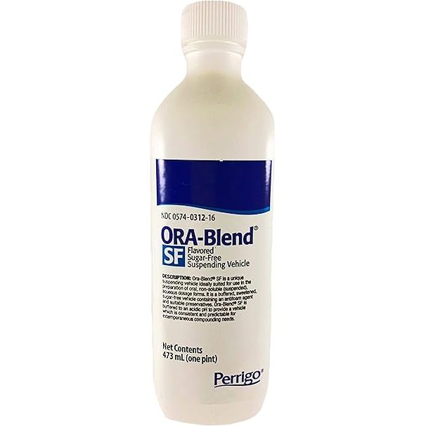 Vehículo de Composición Líquido Oral Ora-Blend, 473 mL